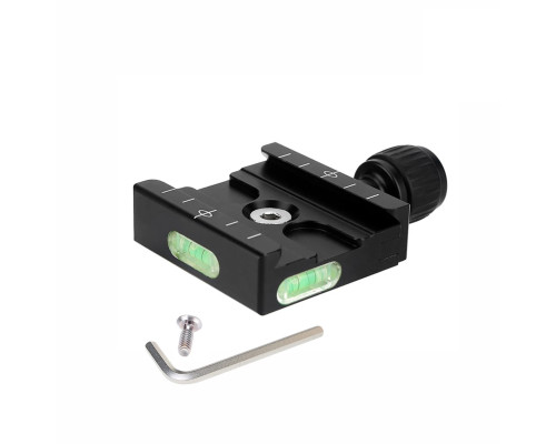 Штативная площадка QR-50 с уровнем для крепления камеры