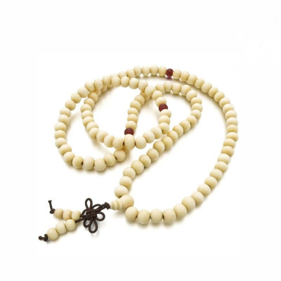 Четки Буддийские из сандала на 108 бусин