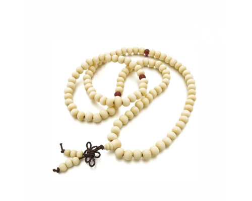 Четки Буддийские из сандала на 108 бусин