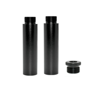 Набор из 2 удлинителей держателя для микрофона, резьба 5/8, с переходником на 3/8