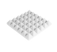 Звукоизоляция для студии, акустический поролон, белый