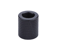 Переходник с резьбой 1/4"(F)-М10, черный