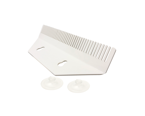 Держатель прядей для наращивания волос на присосках, маленький, белый