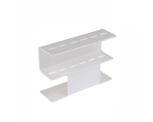 Подставка органайзер для 6 пинцетов для наращивания ресниц, цвет белый