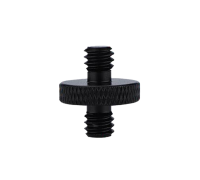 Переходник с 1/4(M) на внешнюю резьбу M6, чёрный