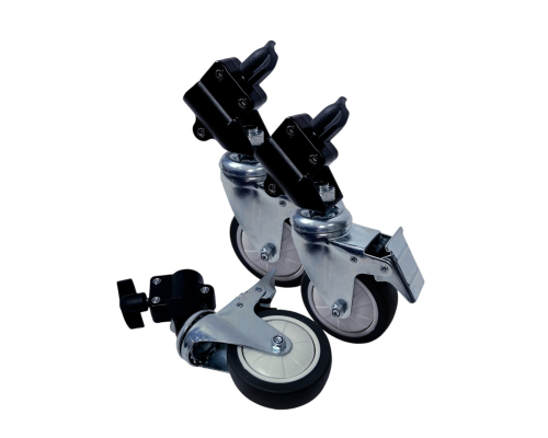 Колеса для стоек, ролики для светильников напольных, кольцевых ламп, студийного оборудования, диаметр 75 мм, 3 шт