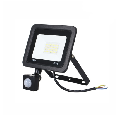 Светодиодный прожектор 20 Вт, 6500K, с датчиком движения