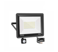 Светодиодный прожектор 100 Вт, 6500K, с датчиком движения