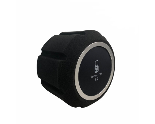 Акустический экран F-2 ветрозащита для микрофона со съемным поп-фильтром