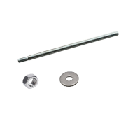 Стержень без подставки и конуса от катушкодержателя с гайкой и шайбой 