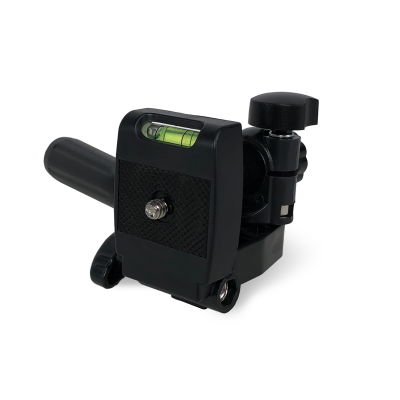 Штативная поворотная площадка с уровнем для трипода, внутренняя и внешняя резьба 1/4