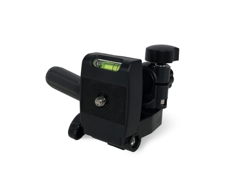 Штативная поворотная площадка с уровнем для трипода, внутренняя и внешняя резьба 1/4