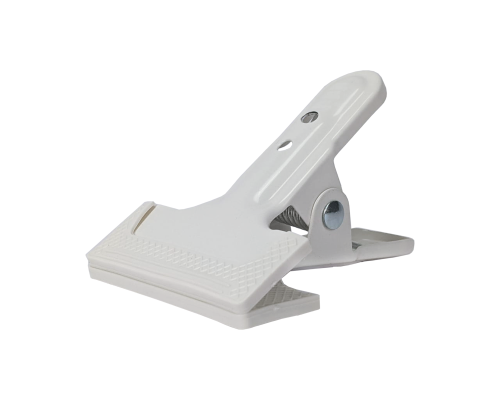 Держатель-прищепка PR1-W для крепления светоотражателя, фотофона, цвет белый