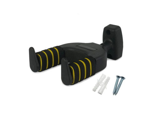 Настенный держатель для гитары, кронштейн с саморезами и дюбелями