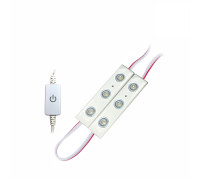 Cветодиодная подсветка SMD-2 с регулировкой яркости, лента из 2 модулей, 6 светодиодов