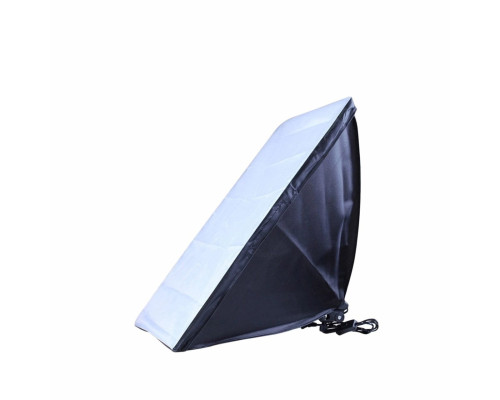 Светоотражающий софтбокс с держателем на 4 лампочки