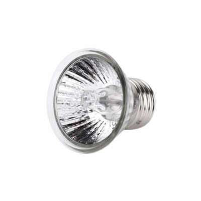 Ультрафиолетовая, греющая лампа для террариума Е27, 75вт, UVA+UVB, маленькая