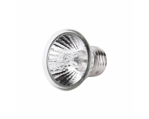 Ультрафиолетовая, греющая лампа для террариума Е27, 75вт, UVA+UVB, маленькая