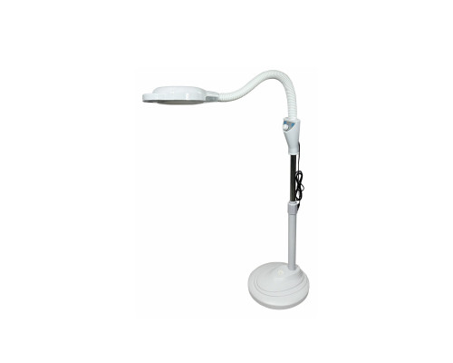 Напольная лампа лупа LLD косметологическая светодиодная с диммером регулировки яркости