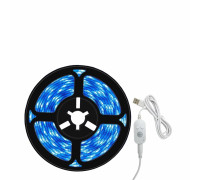 Светодиодная лента BGY-2 самоклеящаяся с датчиком движения, холодный свет, 5 м