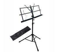 Подставка для нот PSS-02 складной пюпитр на стойке штативе с сумкой для переноски