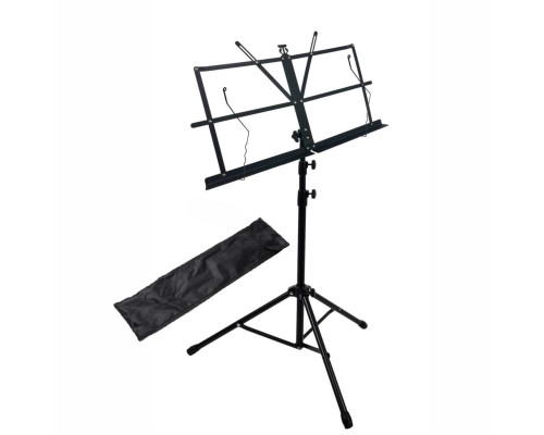 Подставка для нот PSS-02 складной пюпитр на стойке штативе с сумкой для переноски