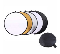 Отражатель для фото и видео, светоотражатель 5в1, 58 см, с переноской 