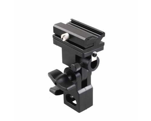 Держатель для вспышки и зонта, зажим тип E с холодным башмаком