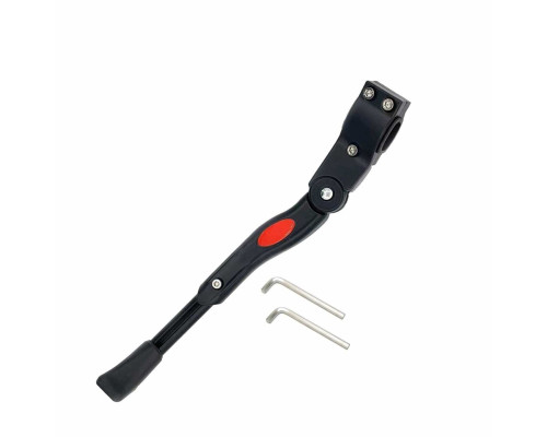 Металлическая подножка для велосипеда, черная