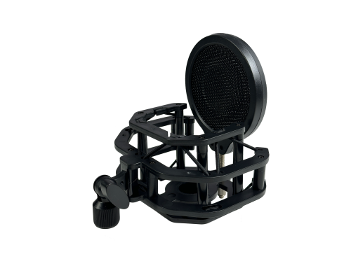 Держатель для конденсаторного микрофона со встроенным поп-фильтром