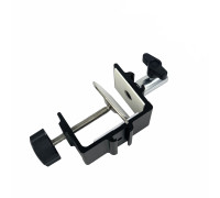 Усиленная струбцина черная с креплениями в паз и адаптером под пантограф