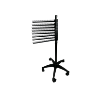 Мобильная стойка с 8 держателями для прядей