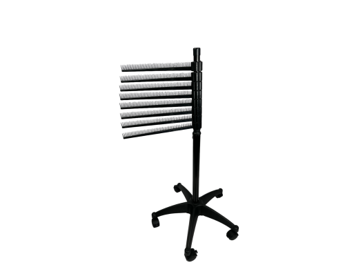 Мобильная стойка с 8 держателями для прядей