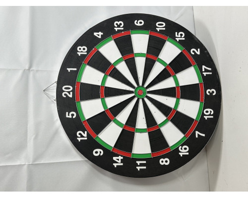 Дартс односторонний, диаметр 45 см, с 6 дротиками, брак