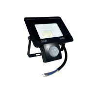 Светодиодный прожектор 20 Вт, 3000K, с датчиком движения