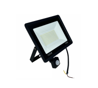Светодиодный прожектор 100 Вт, 3000K, с датчиком движения