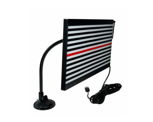 Лампа LED для обнаружения вмятин, ч/б свечение, 325*155 мм, на присоске