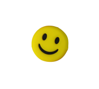 Амортизатор для теннисных ракеток, смайлик, цвет желтый