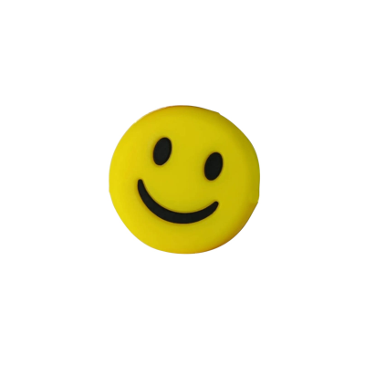 Амортизатор для теннисных ракеток, смайлик, цвет желтый