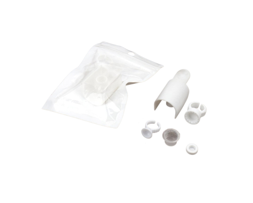 Колечко для наращивания ресниц, "5 в 1", материал пластик