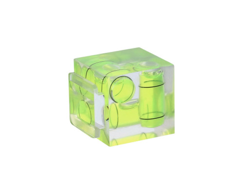 Пузырьковый 3D уровень L029, с креплением в паз