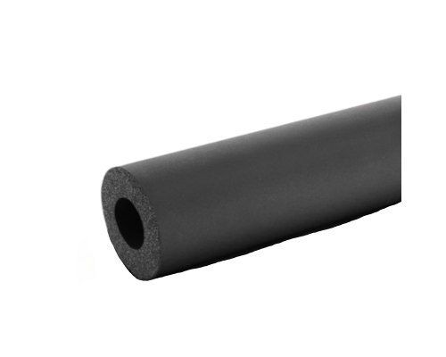 Поролоновая NBR трубка, внутренний диаметр 13 мм, толщина 5 мм, длина 40 см, цвет черный