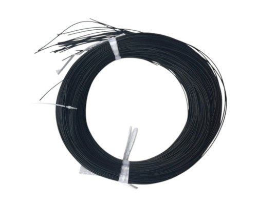 Струны для теннисной ракетки, нейлон, длина 12 м, толщина 1,35мм, цвет черный