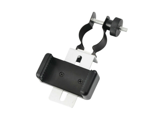 Держатель телефона для установки на бинокль/монограф, металл