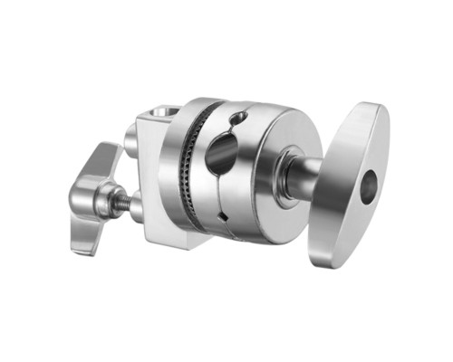 Соединительный элемент на штатив 25 мм с 4 отверстиями 6мм, 15,5мм, 3 мм, 15,5 мм, нержавеющая сталь