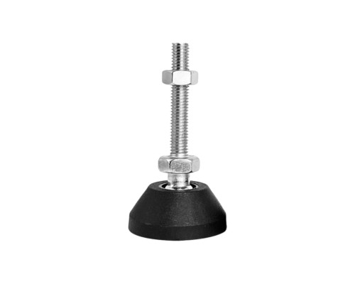 Подпятник с шаровой регулировкой угла наклона max 30, диаметр основания 40 мм, резьба M12*50