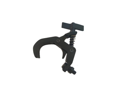 Малый крюк "Коготь орла", ширина 25 мм, под трубу 40-60 мм, цвет черный