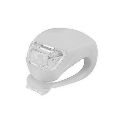 Светящийся маячок белый, брелок на ошейник собак животных