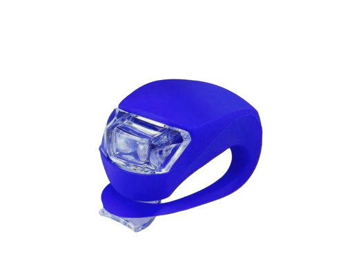 Светящийся маячок синий, брелок на ошейник собак животных