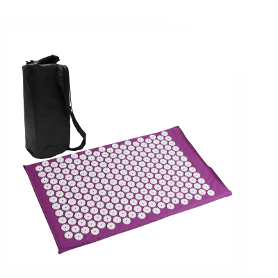 Аппликатор Кузнецова коврик игольчатый для спины фиолетовый